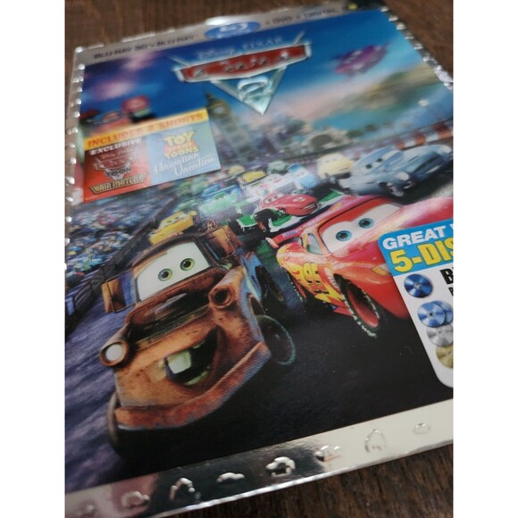 Collectors Disney Pixar Cars Lenticular & Combo Bluray DVD Lot - Picture 2 of 5